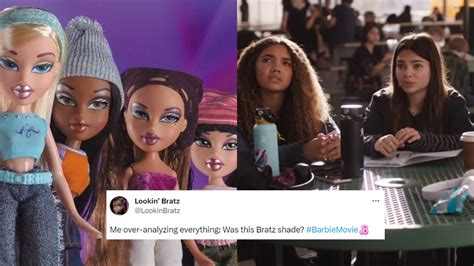 bratz doll reference in barbie movie